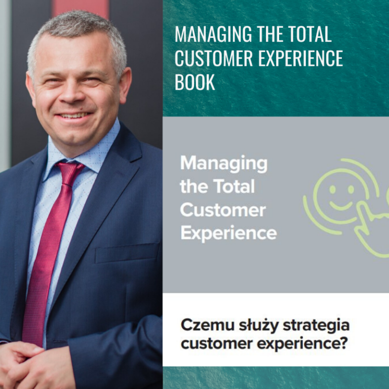Managing the Total Customer Experience ebook CEM ProOptimaSalesManago obraz